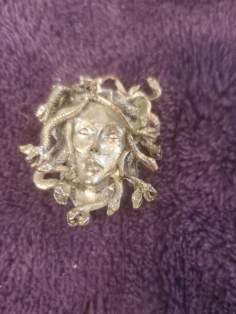 Silver Medusa Women's Accessory
